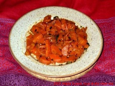 Khizou m'chermel - Carottes marinées